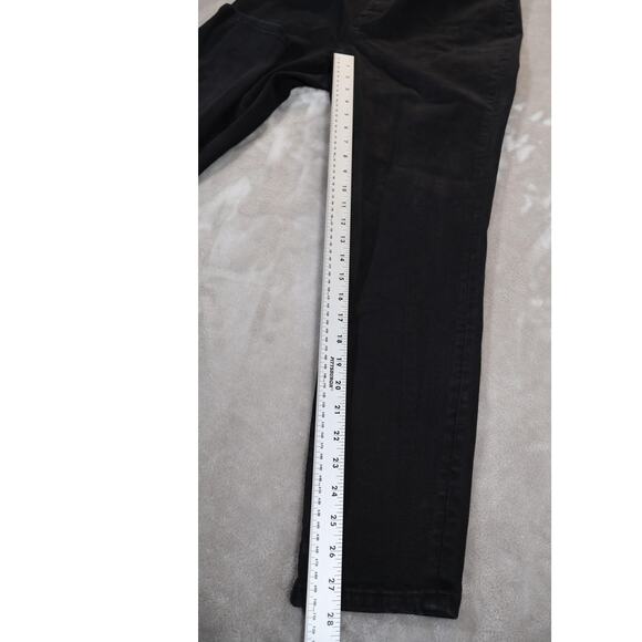 Flying Monkey Jeans Womens 31 Black Stretch Denim Skinny Pants Style F4207 - Picture 7 of 8